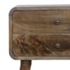 Curved Classic ed Nightstand - Gray Wash - Image 5