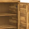 Lowry - Medium Storage Cabinet - Distressed Golden Wheat - Image 4