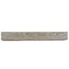 72" Rustic Wood Fireplace Mantel, Wall-Mounted & Floating Shelf For Home Decor - Gray - Image 5