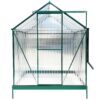 6.3'x6.2'x7' Polycarbonate Greenhouse, Heavy Duty Outdoor Aluminum Walk-In Green House Kit With Rain Gutter, Vent And Door For Backyard Garden - Green - Image 18