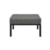 Rajni - Patio Set (1 Armed Chair, 1 Ottoman) - Gray - Image 8