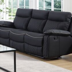 Reclining Sofa - Black