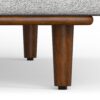 Morrison - Upholstered Sofa And Ottoman Set - Mist Gray - Image 12