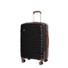 5 Piece Set (20"24"28 +A Travel Bag And A Toiletry Bag), Pp Hardshell Carry On Luggage Set With Tsa Lock Carry On Suitcase Luggage Durable Suitcase - Black - Image 19
