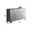 Voeville II - Dresser - Silver - Image 5