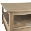 Warm Shaker - Square Coffee Table - Distressed Gray - Image 5