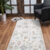 Noble - 2' X 3' Polyester Area Rug - Ivory - Image 3
