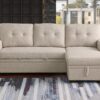 Elegant Storage Sofa - Beige - Image 11