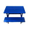 Durable Children's Dining Table And Chairs Set Multi Functional - Blue - Image 6