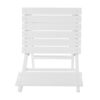 Outdoor Folding Dining Chair (Set of 2) - White - Image 7