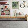 Interlocking Deck Tiles Plastic Waterproof Outdoor All Weather Anti-Slip Bathroom Shower Balcony Porch Strong Weight Capacity Upto 6613 Lbs, Rosette Pattern Pack Of 60 - Gray - Image 15