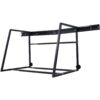 Heavy Duty Adjustable Garage Wall Multi-Tire Rack Storage - Black - Image 2