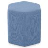 Brock - Footstool - Blue - Image 2