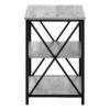 Accent Table, Side Contemporary And Modern - Gray - Image 2