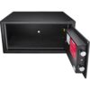 0 79 Cu Ft Biometric Security Safe - Black - Image 5