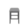Sonnet - Gathering Height Bench - Gray - Image 3