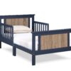 Connelly - Reversible Panel Toddler Bed - Midnight Blue / Vintage Walnut - Image 2