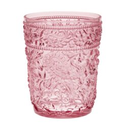 Paisley - Acrylic Glasses Drinking (Set of 4) Dof, Bpa Free, 13Oz - Pink
