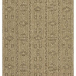 Earth - 5'3" X 7'3" Polypropylene Indoor, Outdoor Area Rug - Jute, Mocha