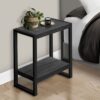 Accent Table, Side Industrial - Black - Image 9