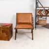 Colin - Lounge Chair - Brown / Tan - Image 7