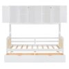 Twin Size Daybed With 2 Drawers, And All In One Cabinet And Shelf - White - Image 6
