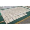 Waterjet Polished Marble Tile For Floor And Wall Stone - White / Gold - Image 6
