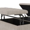 Harrison - Coffee Table Storage Ottoman - Platinum - Image 4