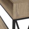 Accent Table, Console, Entryway, Narrow, Sofa, Living Room, Bedroom, Contemporary, Modern - Taupe - Image 3