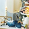 Candy Jar With Lid, Christmas Candy Jar Containers (Set of 2) - Gold / Blue - Image 7
