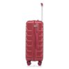 Set 3 Pieces 20" / 24" / 28" Abs Spinner Wheel Luggage, Matching Color, With Combination Lock - Wine Red - Image 23