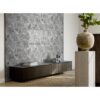 Hexagon Carrara Marble Tile For Wall And Floor Honed Stone (Set of 12) - Natural / Gray - Image 4