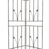 4 Pack Metal Garden Trellis Rustproof Trellis For Climbing Plants Outdoor Flower Support - Brown - Image 14