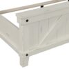 King Industrial Farmhouse Bed - White - Image 5