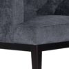 Contemporary Accent Chair With Tufted Diamond Stitching - Charcoal - Image 13
