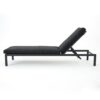 Navan - Modern Chaise Lounge Set With Water Resistant Cushions - Dark Gray - Image 12