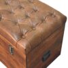 Buffalo - Hide Storage Trunk - Chestnut - Image 8
