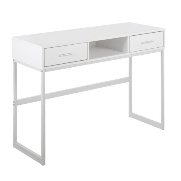 Franklin - Contemporary Console Table - White