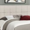 Queen Size Bed, Upholstered, Transitional - Beige - Image 8