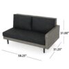 Tahiti - Sofa Set - Black - Image 17