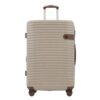 4 Piece Luggage Set Suitcase Set, Abs Hard Shell Lightweight Expandable Travel Luggage With 4 Packing Cubes, Tsa Lock, Spinner Wheels (16 / 20 / 24 / 28) - Khaki - Image 10