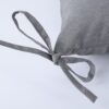2 Piece Outdoor Chaise Lounge Chair Cushion Replacement Set - Gray - Image 12