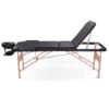 Massage Table Portable Massage Bed Lash Bed With Carrying Case Spa Table Height Adjustable, Salon Bed Face Cradle Bed - Black - Image 8