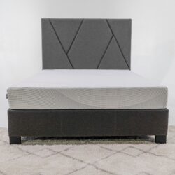 Regen - 8" California King Size Cooling Copper Infused Memory Foam Mattress - White