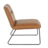 Casper - Industrial Chair - Black / Camel - Image 2