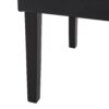 Contemporary Dining Chair (Set of 2) With Rubberwood Legs - Black - Image 14