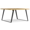 Lowry - Square Dining Table - Brown - Image 3