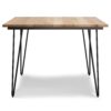 Hunter - Square Dining Table - Natural - Wood - Image 2