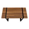 Computer Desk For Home Office, Laptop, Contemporary & Modern - Walnut - Image 3