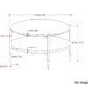 Wagner - Coffee Table - White / Natural - Image 7